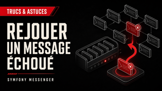 Symfony Messenger : rejouer proprement un message échoué