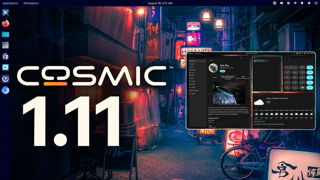 COSMIC 1.11 : le pavé tactile gagne en souplesse, le bureau corrige ses petits irritants