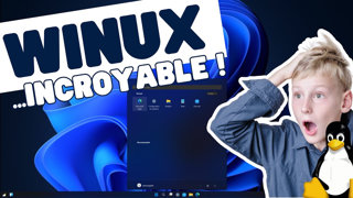 Winux, une distro Linux controversé qui se fait passer pour Windows 11... Et c'est INCROYABLE ! 🤯