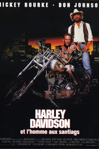 Harley Davidson et l'homme aux santiags
