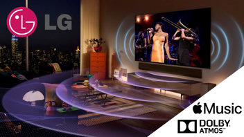 Apple Music en Dolby Atmos débarque sur les téléviseurs LG