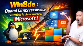 Win8de : quand Linux ressuscite l'interface la plus clivante de Microsoft