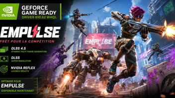 Nvidia sort un nouveau pilote GeForce Game Ready pour Empulse et le DLSS 4.5