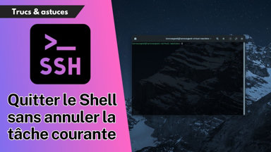 Exécuter une tâche en arrière-Plan et la détacher de la session SSH