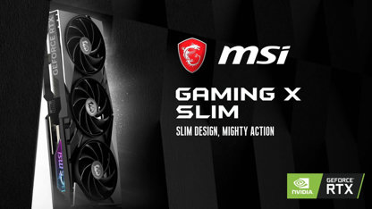 MSI Dévoile sa nouvelle série de cartes graphiques NVIDIA RTX 40xx au format SLIM