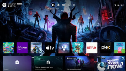 Xbox Series : Microsoft dévoile sa nouvelle interface revisitée, Fond d'ecran et UI mis à l'honneur !
