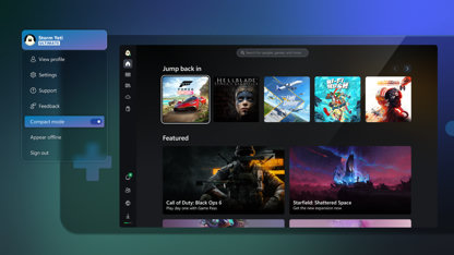 Project Rainway : Microsoft travaille sur une UI cross-plateforme et une console portable Xbox