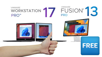 VMware Workstation et Fusion désormais gratuits pour un usage personnel !