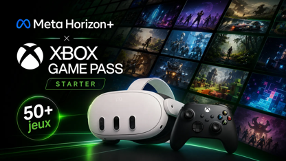 Meta Horizon+ intègre un Xbox Game Pass Starter avec plus de 50 jeux