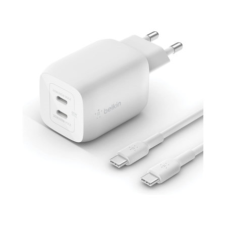 Belkin Chargeur secteur double port USB-C 65 W