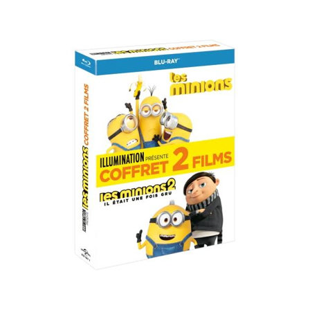 Coffret Minions 1 & 2 en Blu-Ray