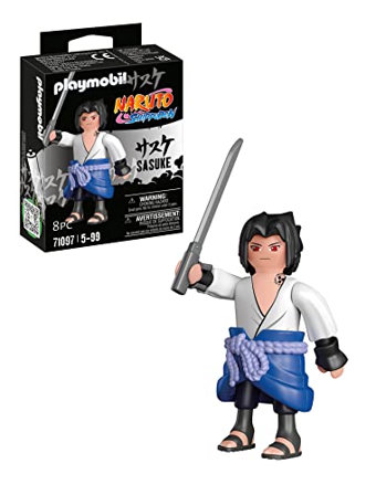 Playmobil 71097 Sasuke - Naruto - Héros Issu de la série d'anime