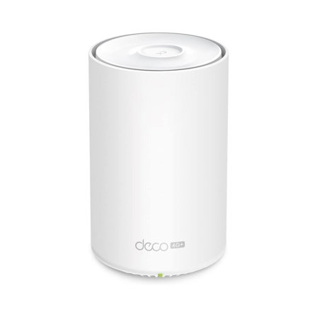 TP-Link Deco X1500-4G Routeur 4G+ WiFi 6 AX1500Mbps, 4G+ Jusqu'à 300Mbps, WiFi Mesh, Box 4G SIM, 3 Ports Gigabit