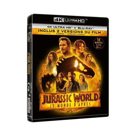 Jurassic World : Le Monde d'après - 4K Ultra HD + Blu-ray