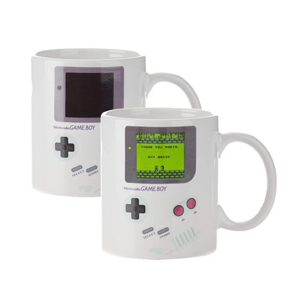 Tasse magique Nintendo Gameboy - Change de couleur avec la chaleur
