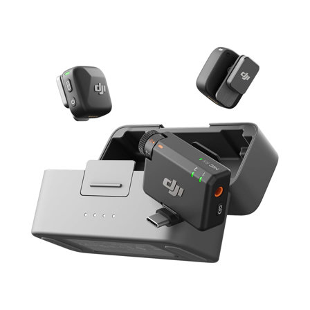 DJI Mic Mini (2 TX + 1 RX + Boîtier de Recharge)