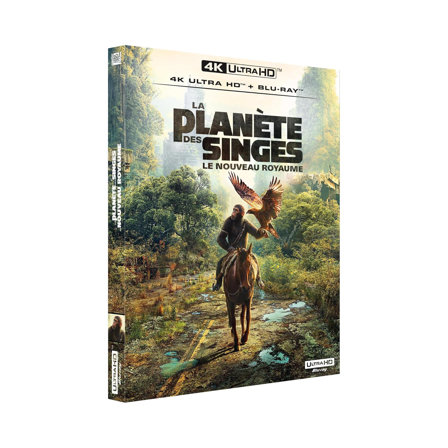 La Planète des Singes : Le Nouveau Royaume [4K Ultra HD + Blu-Ray]