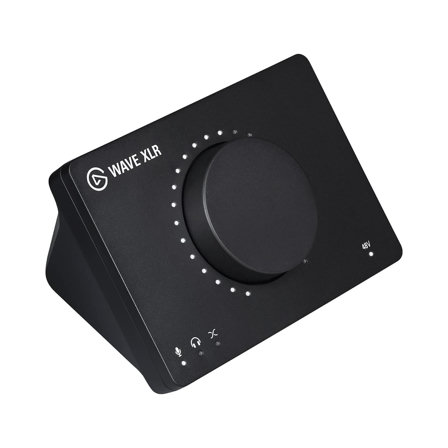 Elgato Wave XLR - interface pour micro, XLR/USB-C, anti-écrêtement, préampli de 75 dB, application de mixage numérique Wave Link