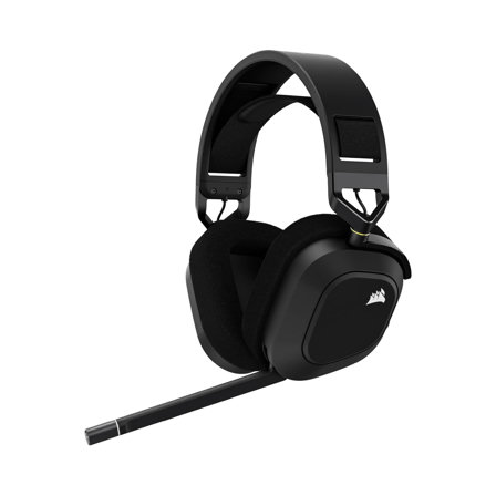Casque Gaming Corsair HS80 RGB Wireless  avec Dolby Atmos Audio - Carbone