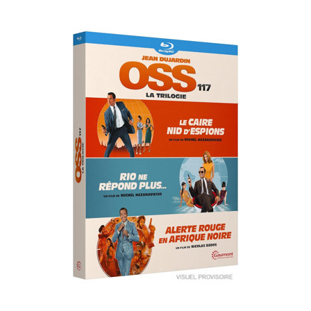 OSS 117 - La Trilogie - Coffret Blu-Ray