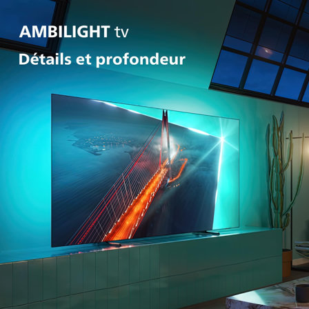TV Philips Ambilight OLED708