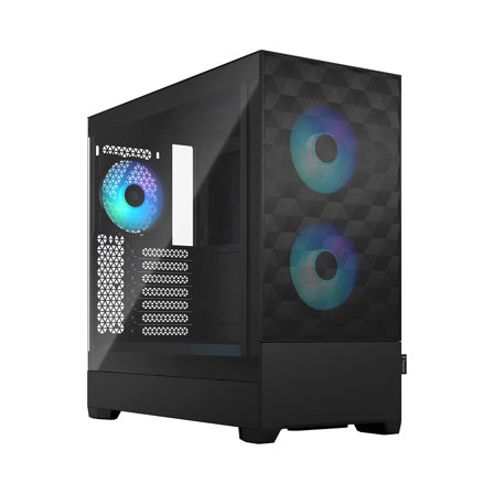 Boitier PC ATX Fractal Design Pop Air RGB Black Tempered Glass Clear Tint