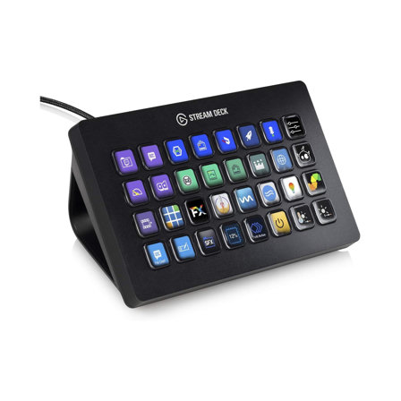 Contrôleur de studio avancé Elgato Stream Deck XL – 32 touches macro
