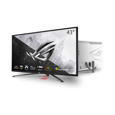 ASUS ROG XG43UQ - Ecran PC Gaming 43" 4K - Dalle VA, 144Hz, FreeSync Premium Pro - HDR 10 - HP 2x10W