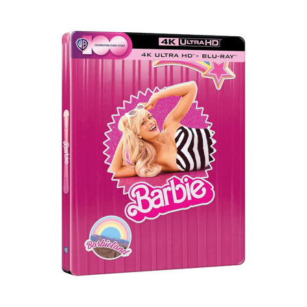 Barbie [4K Ultra HD + Blu-Ray-Édition boîtier SteelBook]
