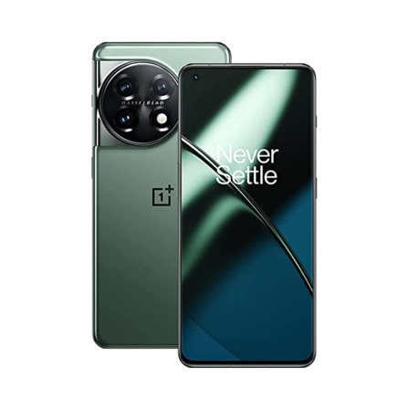 Smartphone OnePlus 11 5G 8 Go de RAM 128 Go de Stockage avec Appareil photo Hasselblad de 3ème génération - Eternal Green
