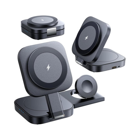 LISEN Chargeur Induction 3 en 1 for iPhone