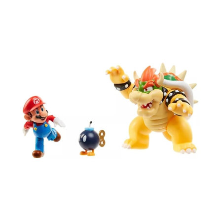 Figurine Super Mario - Bataille avec Bowser