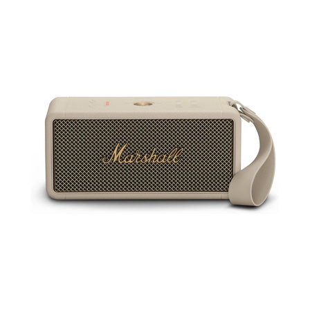 Marshall Middleton Haut-Parleur Bluetooth Portable sans Fil - 20+ Heures de Lecture Portable - Étanche IP67 - Crème
