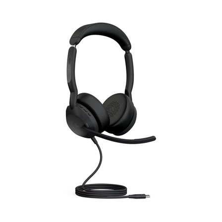 Micro-casque filaire stéréo  Jabra Evolve2 50 - Technologie Jabra Air Comfort, microphones à réduction de bruit et ANC