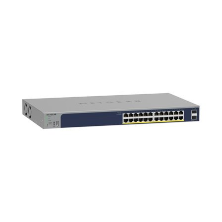 NETGEAR (GS724TP V3) Smart switch Ethernet PoE Web Manageable 26 ports ...
