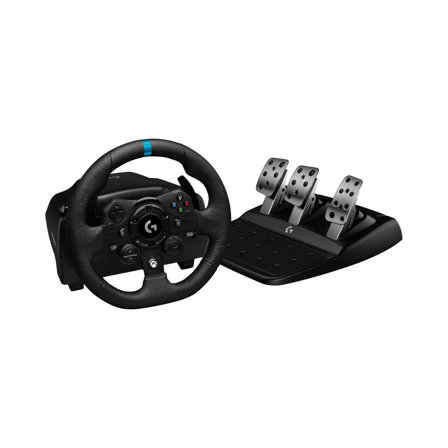 Volant de Course Logitech G923 à retour de Force pour Xbox Series X|S, Xbox One, PC - Noir