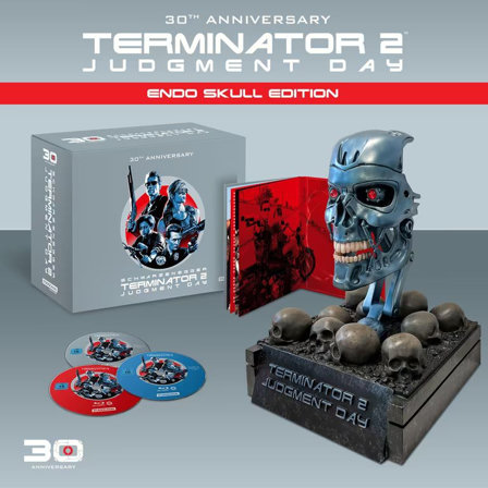 Terminator 2 [4K Ultra HD 3D + Blu-Ray-Édition limitée Endo Skull]