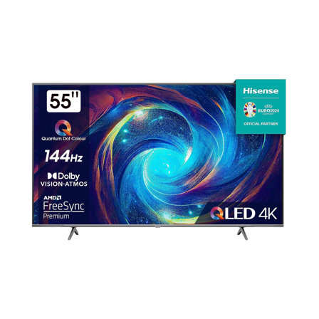 HISENSE 55E7K Pro Téléviseur QLED 55 Pouces UHD 4K Smart TV