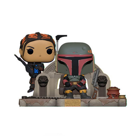 Figurine Funko Pop ! N°486 - Star Wars - The Mandalorian - Boba Fett & Fennec