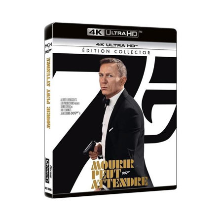 Mourir peut attendre Édition Collector Blu-ray 4K Ultra HD