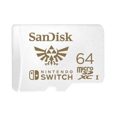SanDisk microSDXC UHS-I card pour Nintendo Switch 64GB