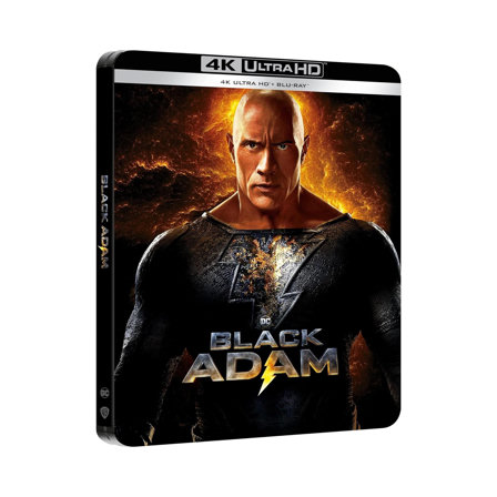 Black Adam en 4K Ultra HD + Blu-Ray -Édition boîtier SteelBook