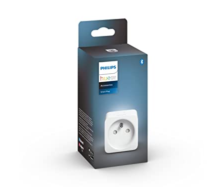 Philips Hue Smart Plug, prise connectée, fonctionne avec Alexa, Google Assistant et Apple Homekit