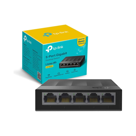 TP-Link LS1005G Switch Ethernet Gigabit 5 Ports 10/100/1000 Mbps