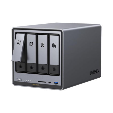 UGREEN NASync DXP4800 Pro : NAS 4 Baies Intel i3-1315U, 10GbE