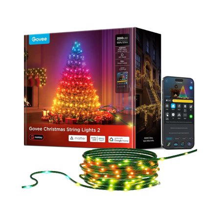 Govee Guirlande Lumineuse de Noël RGBWIC 30M – 79,99 €