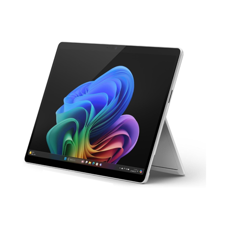 Microsoft Surface Pro OLED 13 | Copilot+ PC |  Snapdragon® X Elite | 16Go RAM | SSD 512To | Dernier Modèle, 11ème Edition | Platine (Chargeur Non Inclus)