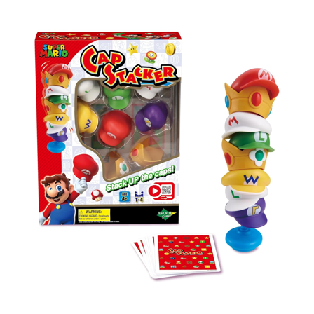 Jeu de société  EPOCH Games - Super Mario Cap Stacker