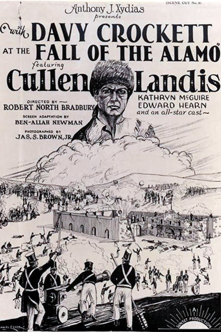 with davy crockett at the fall of the alamo