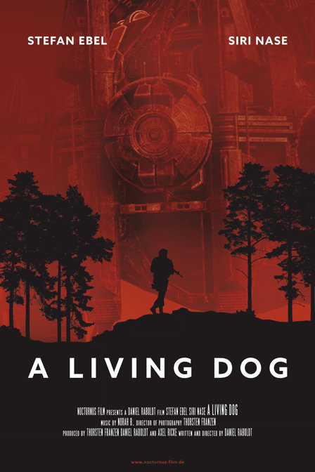 a living dog